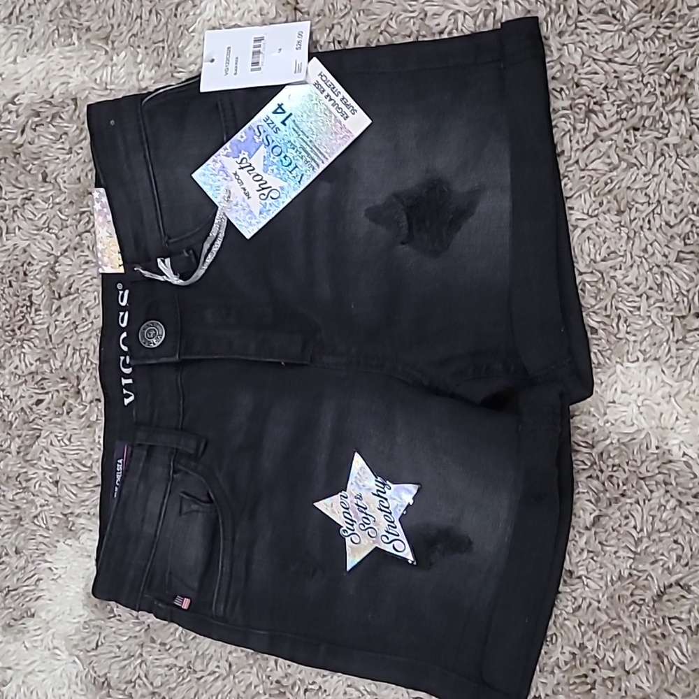 NEW!! Girl's Vigoss Chelsea shorts size 14